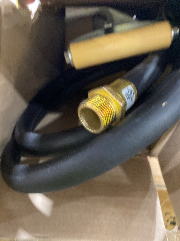 Photo 1 of Fill-Rite FR152 Piston Hand Pump with Hose & Nozzle Spout, Red