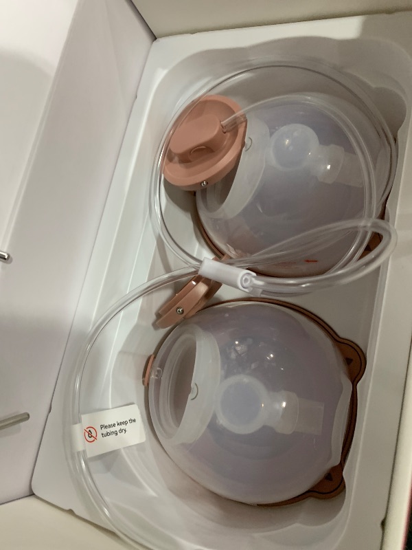 Photo 1 of Momcozy Breast Pump V1 Pro Hospital-Grade, Hands-Free & Portable Wearable Pump, Upgraded Electric Pump with 3 Fine-Tuned Rhythms|15 Levels, Come with Leak-Proof DoubleFit Flange, Cozy Red.