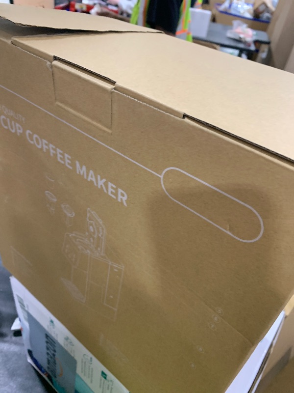 Photo 1 of Coffee Maker Hot & Iced With Bold Setting,Single Serve Coffee Maker For K Cup And Grounds,52 Oz Removable Water Tank,6-14 Oz Brew Sizes,One Cup Kcup Coffee Machine With Reusable Filter,(Black)