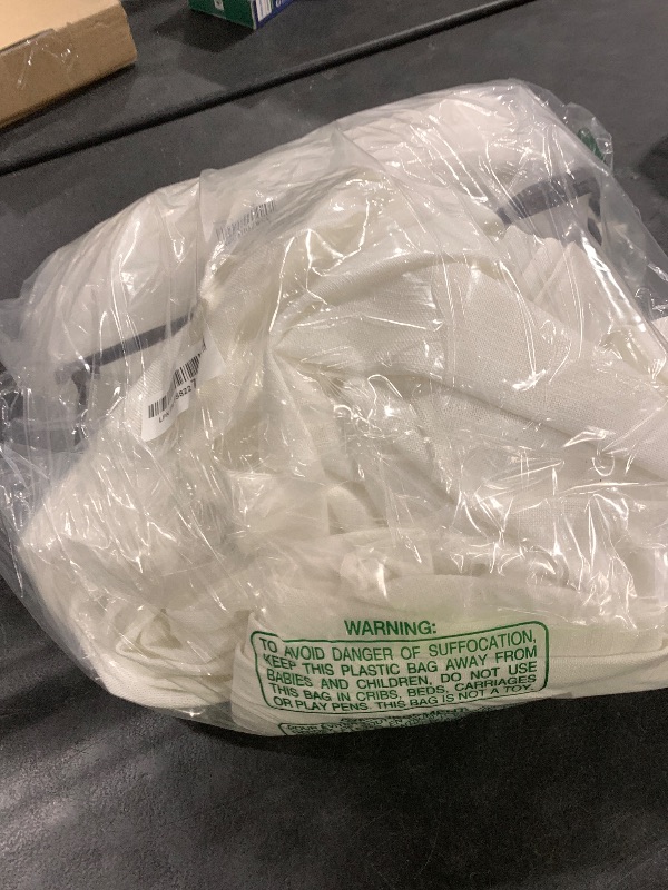 Photo 1 of Pinch Pleated Linen Curtains 108 Inches Long for Living Room 2 Panels Set Cream Ivory Flax Double Pleated Drapes Back Tab Neutral Boho Ceiling Floor 108 Inch Window Curtains Bedroom Natural Birch