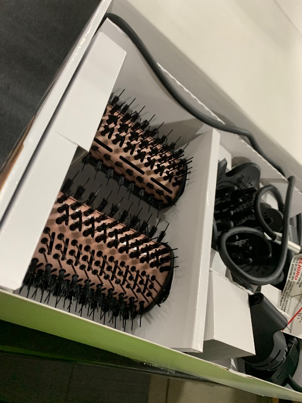 Photo 1 of Shark Hair Dryer | FlexStyle Hair Styling System | Portable & Powerful Blow Dryer Brush | Hair Curler & Volumizer | 6 Styling Tools Included | Best for All Hair Types | Black | HD440BK