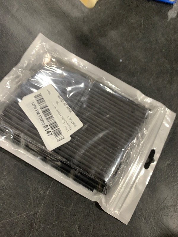 Photo 1 of 100 Pcs Black Cocktail Straws, 5.12 Inch Short Disposable Plastic Drink Straws Small Short Drinking Straw for Whiskey Bar Club Cocktail Cold Drinks, Cups Travel Mugs Crafts Home Bars Use