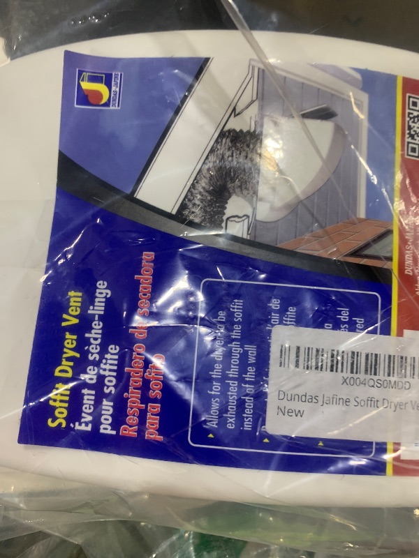 Photo 1 of Dundas Jafine Soffit Dryer Vent SDV4WXZW