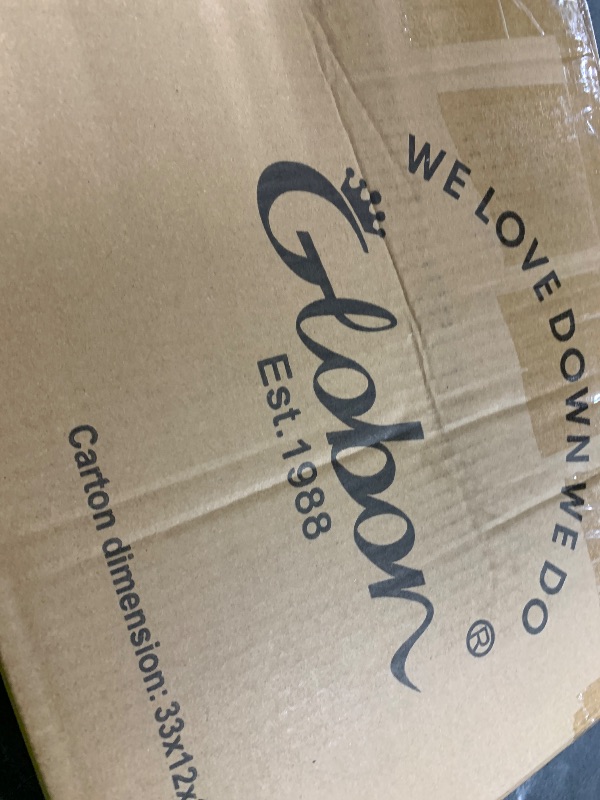 Photo 1 of Globon Summer Down Blanket King Size, Extra Lightweight Comforter/Duvet Insert for Hot Sleepers, Noiseless & Extra Soft,12 Ounce Fill Weight, Grey