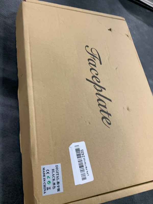 Photo 1 of Digital Edition Face Plates Cover Skins Shell Panels for PS5 Console, Accessories for PlayStation 5 Protective Shell Replacement Faceplate (Black)