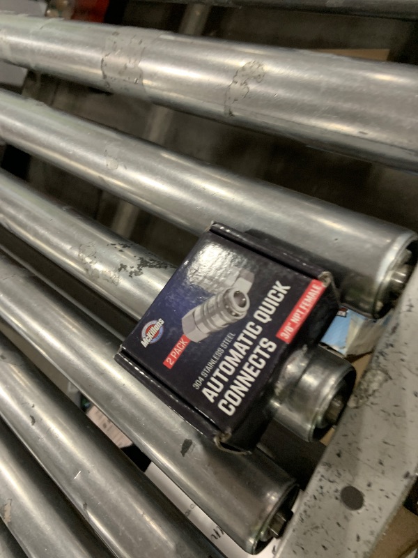 Photo 1 of McKillans® Automatic 3/8" NPT Female Quick Connect Fittings - Stainless Steel - 3/8" Pressure Washer Quick Connect Kit - Power Washer NPT 3/8" Quick Connect Fittings - PUSH-TO-CONNECT