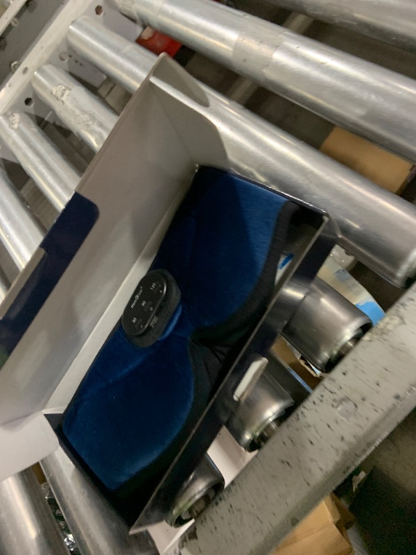 Photo 1 of MUSICOZY 3D Bluetooth Sleep Mask with Headphones and Timer, Wireless Sleep Headphones for Side Sleepers, Eye Mask with Bluetooth Headphone, Unique Gifts for Men Women, Blue