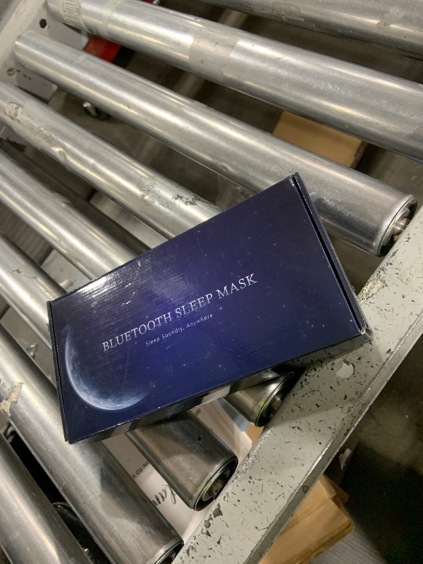 Photo 1 of MUSICOZY 3D Bluetooth Sleep Mask with Headphones and Timer, Wireless Sleep Headphones for Side Sleepers, Eye Mask with Bluetooth Headphone, Unique Gifts for Men Women, Blue