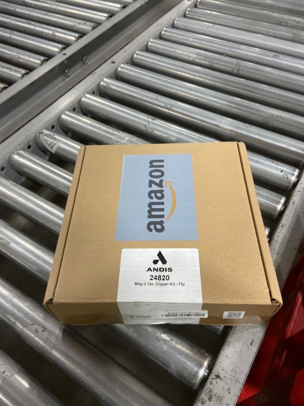 Photo 1 of Andis 24820 EasyClip Professional-Animal 7-Piece Detachable Ceramic Blade Clipper Kit, Frustration Free Packaging, Purple