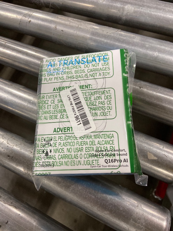 Photo 1 of Q16PRO AI Wireless Translation Earbuds with 70 Hour Bluetooth 5.4 Sports Earbuds, Wireless Smart Touch Screen, Ear Cup with Ear Hooks, IPX5 Waterproof for Business and Travel
