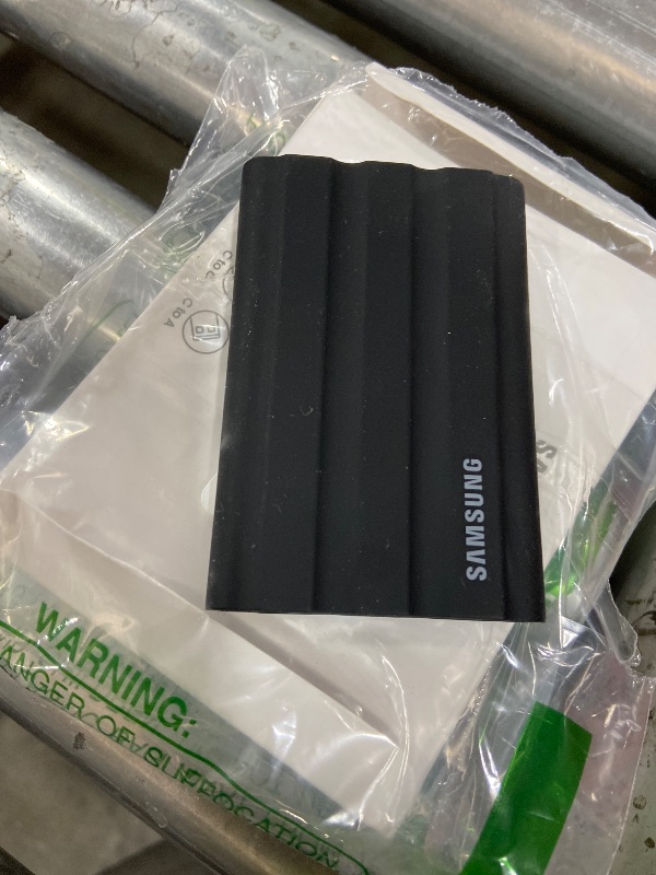 Photo 1 of Samsung T7 Shield 4TB Portable SSD - 1050MB/s, Rugged, Water & Dust Resistant, for Content Creators - Black