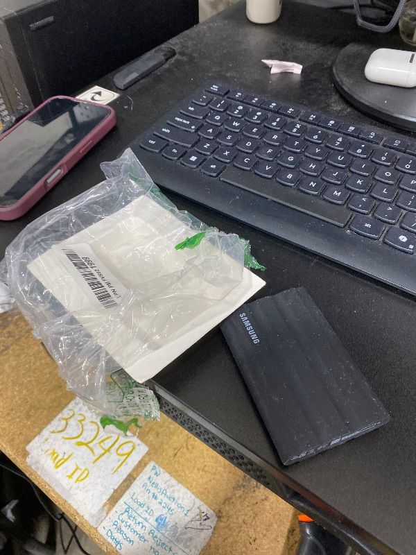 Photo 1 of Samsung T7 Shield 4TB Portable SSD - 1050MB/s, Rugged, Water & Dust Resistant, for Content Creators - Black 1 tb only