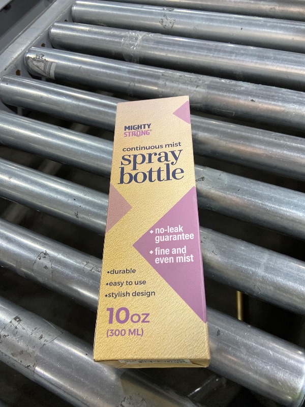 Photo 1 of 10 OZ Continuous Spray Bottles - Ultra Fine Mist Sprayer | Water Spray Bottle For Hair Stuff, Mister Spray Bottle For Plants Mister | Hair Spray Bottles For Hairstyling, Cleaning, Salons