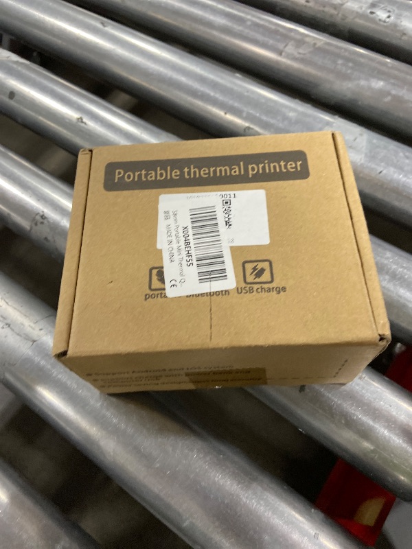Photo 1 of 58mm Portable Mini Thermal QR Code Printer, USB Receipt Thermal Printer 2in Cordless USB Receipt Ticket Thermal Printer for Android