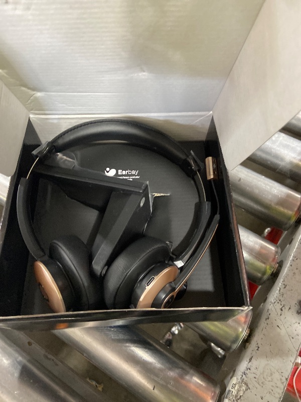 Photo 1 of Earbay Wireless Headset - Bluetooth Headphones with Microphone Noise Canceling & Mute, Bluetooth Headset with USB Dongle/Charge Dock for PC Computer Cell Phone Work Office Meetings Call Teams