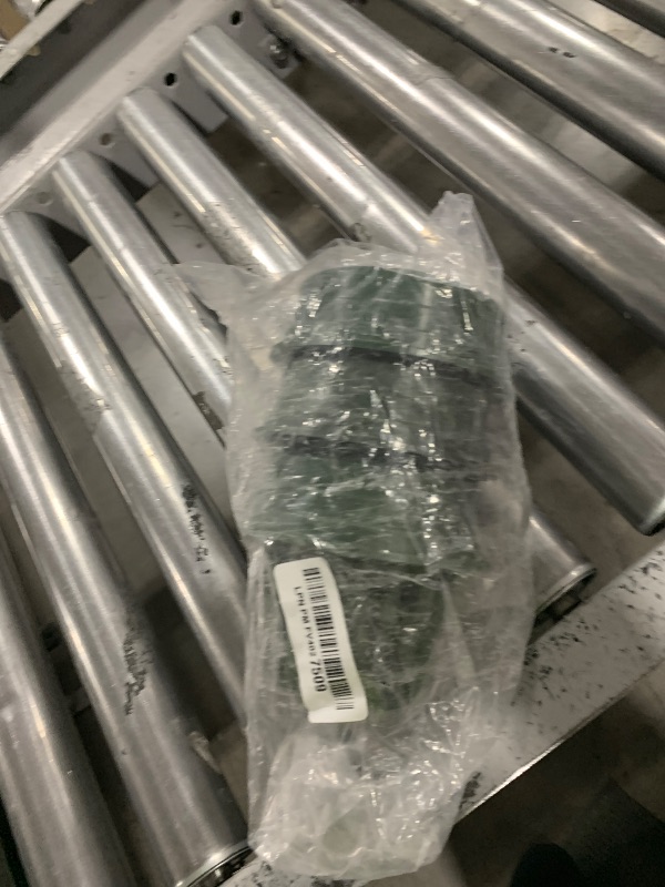 Photo 1 of (3-Pack) Calvana 4” Round Atrium Drain Grate Cover, Compatible with NDS 78A, Fits 4” Sewer and Drain Pipe Fittings, Perfect for Small Lawns, Landscaping, Patios, Extra Tough Polyethylene, Green