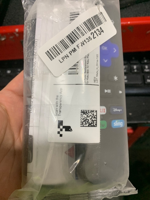 Photo 1 of (2 Pack) Replacement Remote Control for Roku Express, for Roku Premiere, for Roku Box, for Roku Player, for Roku 1 2 3 4 -?NOT for Stick or TV?