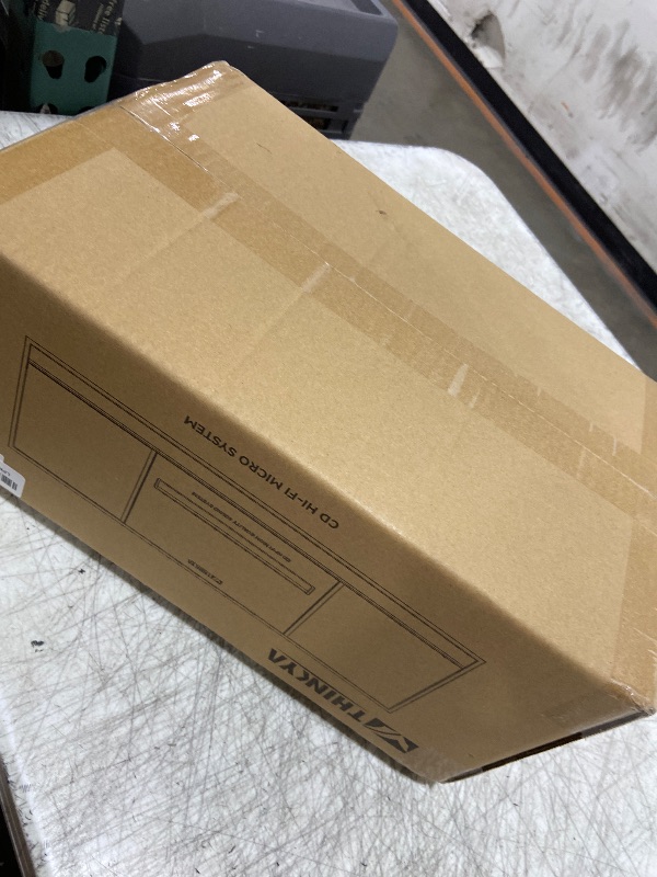 Photo 1 of MISSING REMOTE -----------------------------------------------Vintage Bluetooth Stereo System for Home, THINKYA 36W RMS Micro HiFi Systems CD Player Dual 3” Bass with Bluetooth Audio Streaming, FM Radio, USB Port, Aux-in, Earphone Port, Remote Control Bla