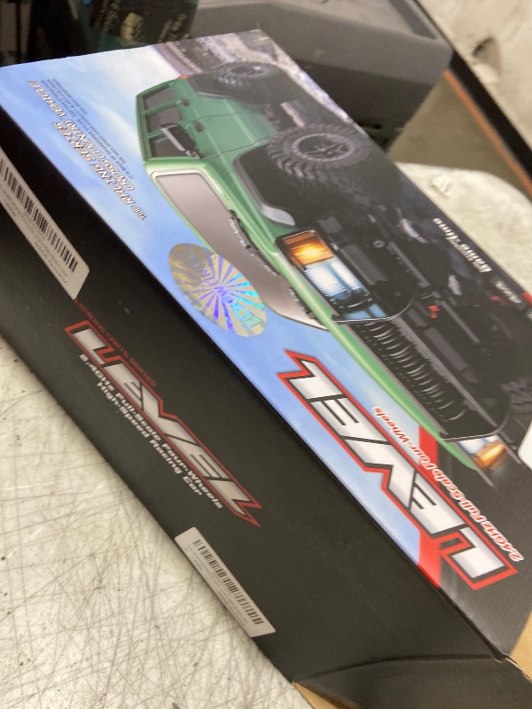 Photo 1 of HLSFWDRIVE RC Rock Crawler 4x4 RC Jeep Truck 1/18 Scale Remote Control Crawler All Terrain 370 Motor Proportional Throttle Steering Upgraded Chassis 3 Speeds Lighting System? Hobby Model for Adult