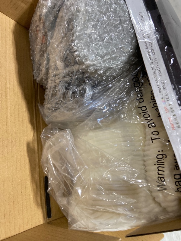 Photo 1 of Beautyrest Electric Blanket Luxurious Micro Fleece Ultra Soft Ribbed Textured, Cozy and Snuggly Cover for Cold Weather, Fast Heating, Auto Shut Off, 20 Level Heat Setting Controller, King, Ivory