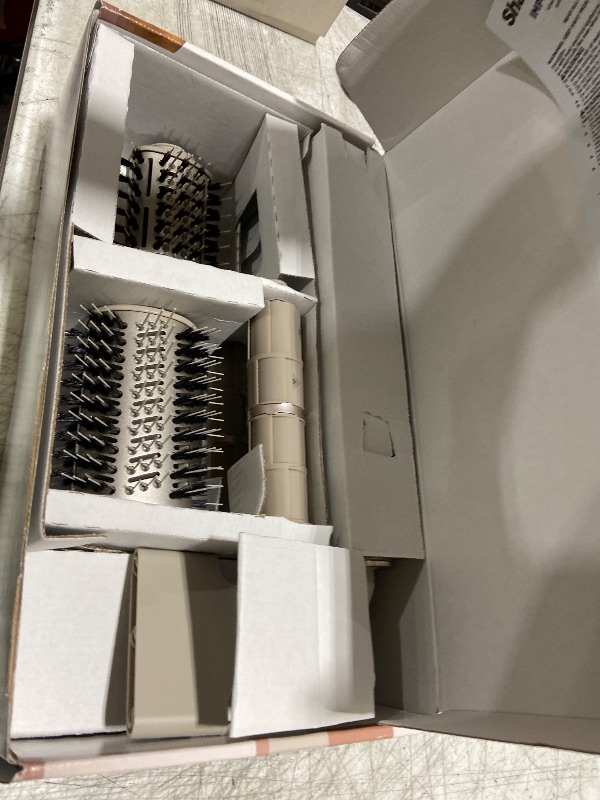 Photo 1 of Shark HD430REF (Refurbished) FlexStyle Air Styling & Drying System, Powerful Hair Dryer Brush & Multi-Styler with Auto-Wrap Curlers, Paddle Brush, Oval Brush, Concentrator Attachment, Stone (Renewed)