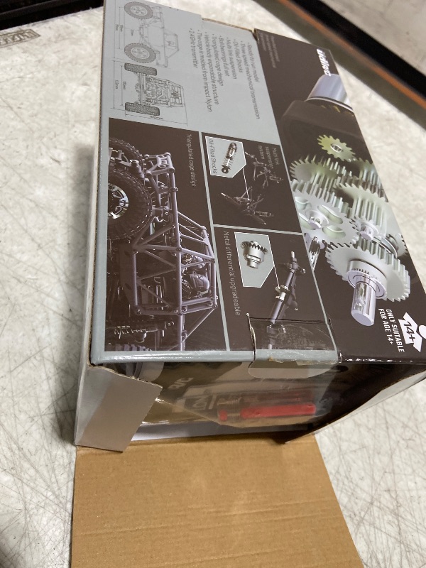 Photo 1 of captainrc 1/24 RC Crawler Car UDI RC UCX2405PRO 4wd Mini Climb Racing Brushless Motor 4 Wheel Steering 3 Speed Transmission RTR Toy (Black)