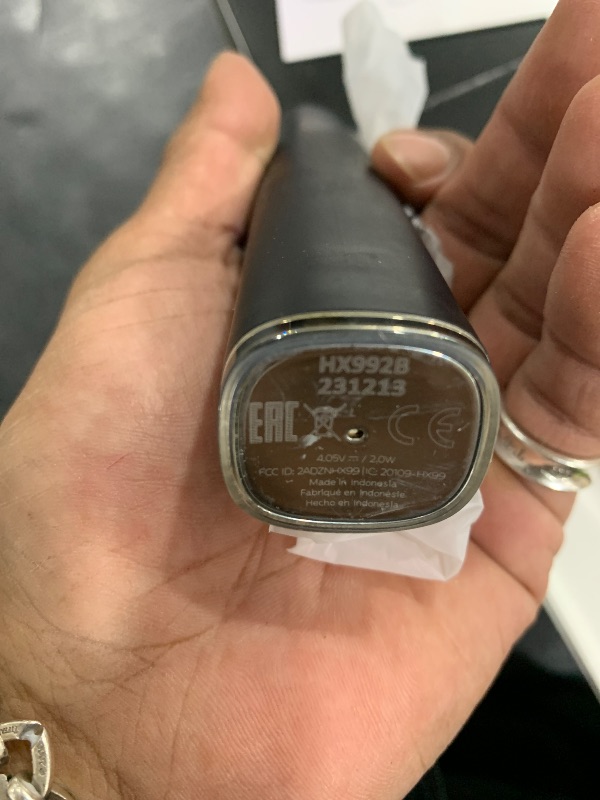 Photo 1 of Philips Sonicare DiamondClean Smart 9500 Electric Toothbrush, Sonic Toothbrush with App, Pressure Sensor, Brush Head Detection, 5 Brushing Modes and 3 Intensity Levels, Black, Model HX9923/11