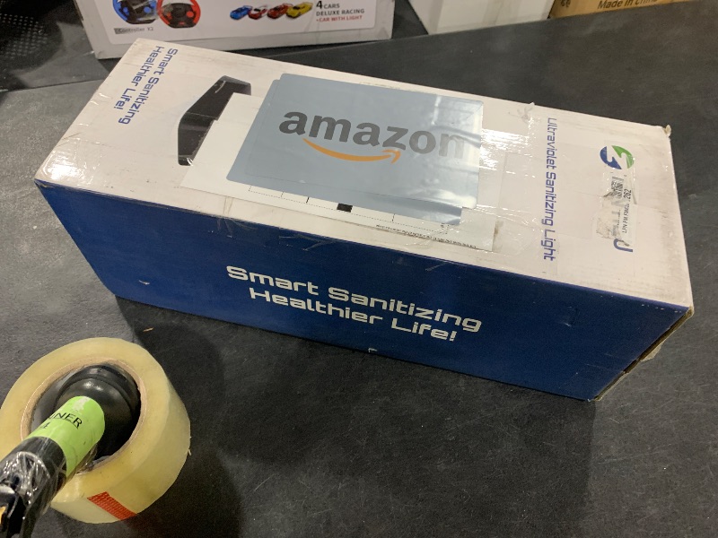 Photo 1 of Zyntieu 39W UV Light Sanitizer with Remote Control and 3 Timers – Ozone Free Home Disinfection Device, Kills Germs, Viruses, Mold and Dust Mites – Whole Room Ultraviolet Light for Home and Office