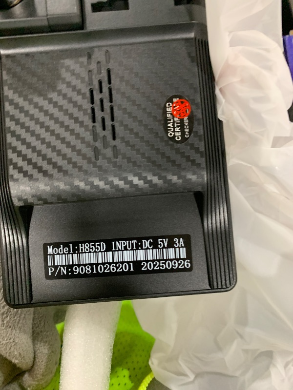 Photo 1 of 10.26" Portable Carplay Screen for Car, 4K HD Car Stereo Touch Screen with Apple CarPlay and Android Auto, 4K Dash Cam, 1080P Backup Camera, Mirror Link, Voice Control, Bluetooth, GPS, AUX/FM