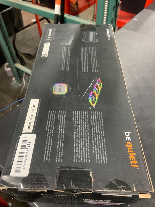 Photo 1 of be quiet! Pure Loop 2 FX 360mm, CPU Liquid Cooler for Intel Core i3/i5/i7/i9 or AMD Ryzen 3/5/7/9, ARGB LED Illumination, 3X Light Wings PWM high-Speed Fan -BW015