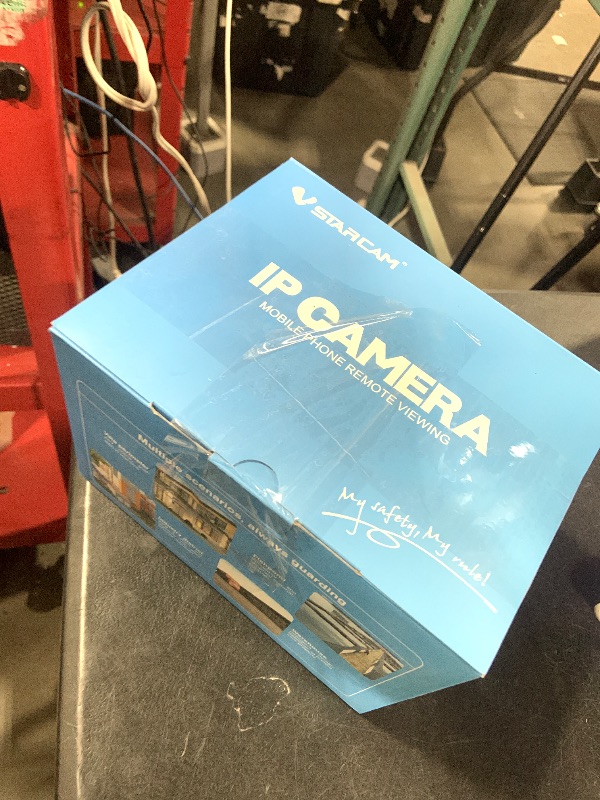 Photo 1 of **USED, INCOMPLETE** VSTARCAM Dual-Lens Security Cameras Wireless Outdoor, Pan/Tilt 360° View, 2.4GHz WiFi Outside Camera with Color Night Vision, 2-Way Audio, Motion Tracking, Siren, IP66 Weatherproof, Cloud & SD Storage