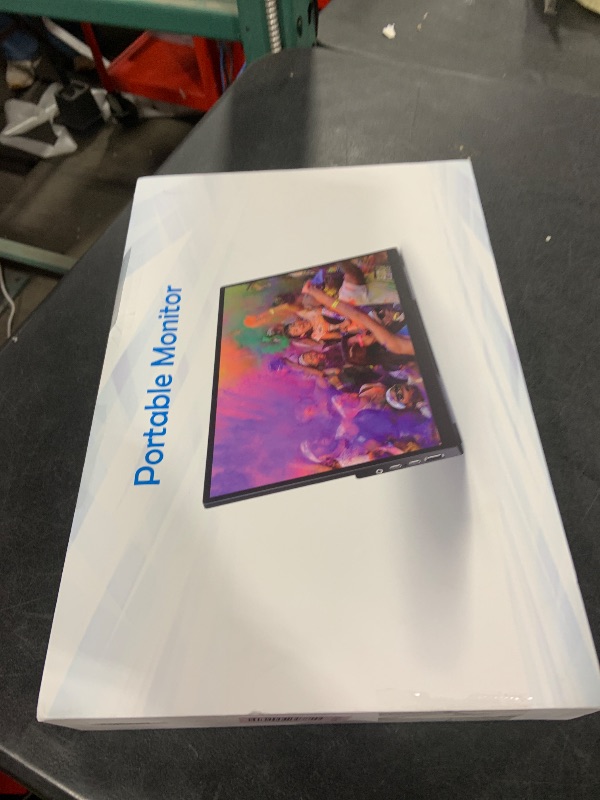 Photo 1 of IBW 15.6" Portable Monitor Touchscreen, 1080P FHD IPS Travel Monitor with Tempered Glass, 10-Point Touch, Dual Speakers & Kickstand, USB-C HDMI External Monitor for Laptop MacBook Phone PS5 Switch