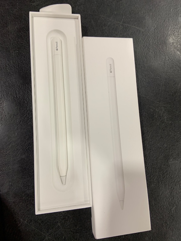 Photo 1 of Apple Pencil (USB-C): Device Compatibility Check Required - Pixel-Perfect Precision, Tilt Sensitivity, Perfect for Note-Taking, Drawing, and Signing Documents. Charges and Pairs with USB-C