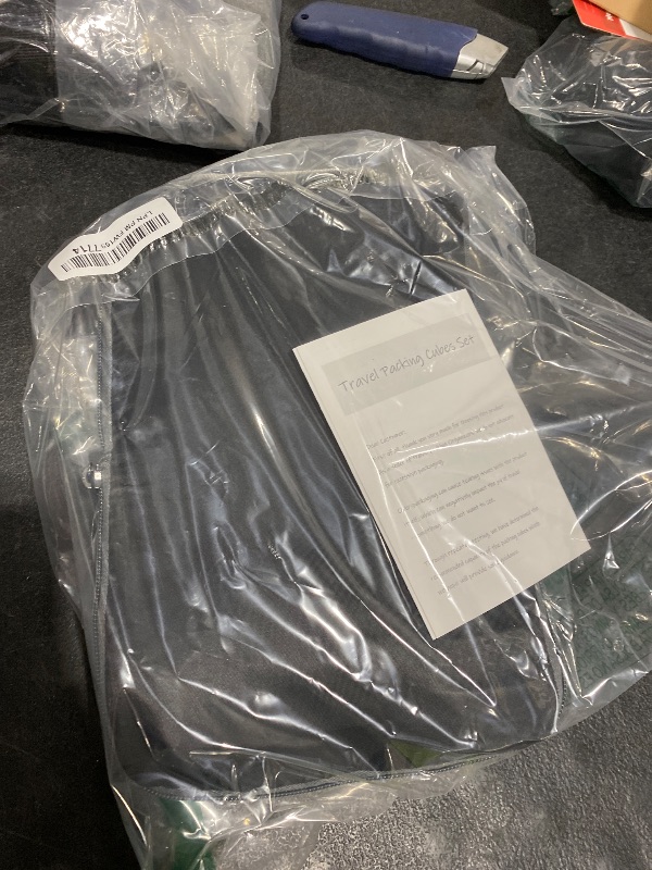 Photo 1 of 10 Set Compression Packing Cubes for Travel Essentials,Compressible Expandable Packing Cubes for Suitcase,OlarHike Luggage Organizer Bags for Travel,Handy Helper for Organizing Clothes(Black)