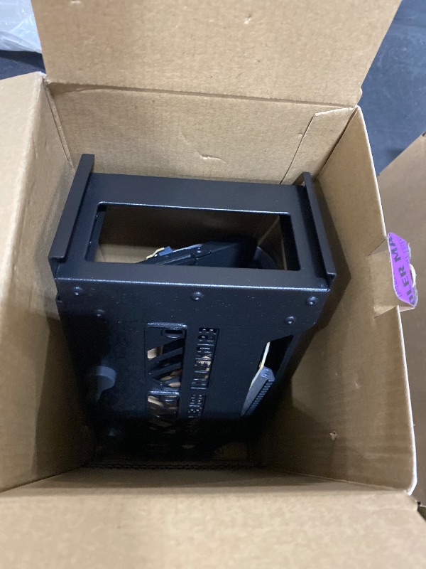 Photo 1 of Cooler Master Vertical GPU Holder Kit V3, for E-ATX/ATX/mATX PC Case & PCI-E 4.0 Devices, Adjustable Modular Video Card Support, Thick SGCC Steel Bracket, 165 mm Riser Cable Included - Black