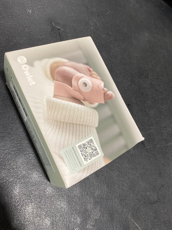 Photo 1 of Owlet Dream Sock - FDA-Cleared Smart Baby Monitor - Track Live Pulse (Heart) Rate, Oxygen in Infants - Receive Notifications - Dusty Rose