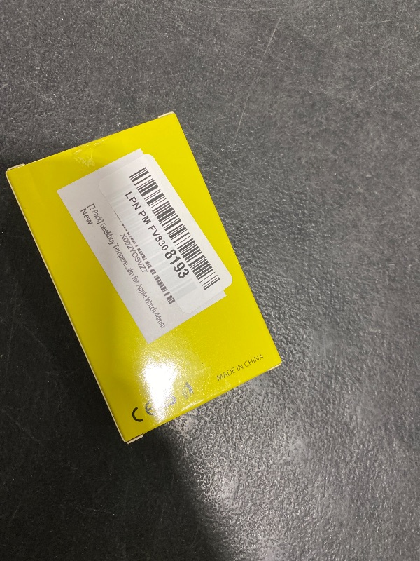 Photo 1 of [2 Pack] Geekboy Tempered Glass Screen Protector for Apple Watch Series 6/SE/5/4, 3D Curved Edge Full Coverage Protective Cover, Anti-Scratch 9H Hardness Bubble-Free HD Clear Film for Apple Watch 44mm