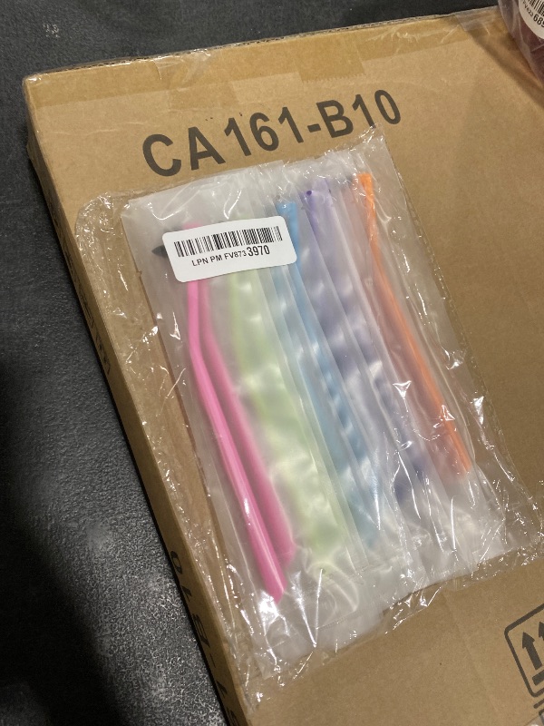 Photo 1 of 10 Pack Dental Teeth Plaque Remover Brushes Tools, Ergonomic Handle Design, Multicolor Tooth Stain Eraser Tartar Polisher Cleaning Kit for Oral Care