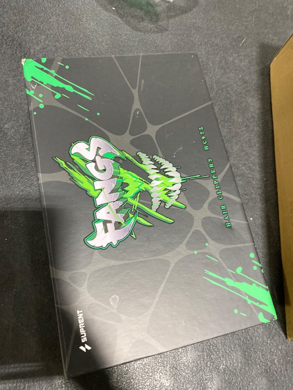 Photo 1 of SUPRENT Fangs Professional Barber Clippers - High-Performance 13,000 RPM Vector Motor Hair Clipper Barber Set, Professional Haircutting Kit with AI Speed Control, Patented U-Teeth Blade