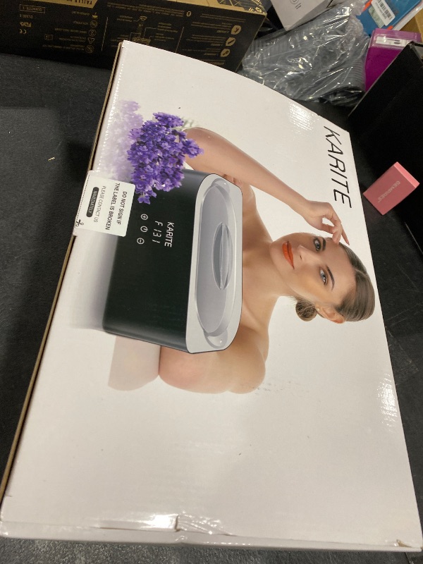 Photo 1 of Paraffin Wax Machine for Hand and Feet - Karite Paraffin Wax Bath 4000ml Paraffin Wax Warmer Moisturizing Kit Auto-time and Keep Warm Paraffin Hand Wax Machine