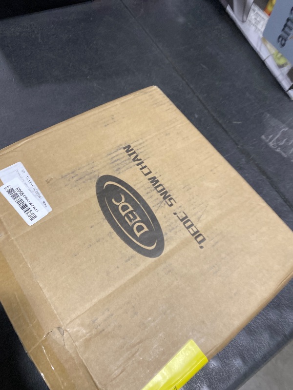 Photo 1 of DEDC Snow Chains for SUV Tire Chains Compatible with Tesla Model Y Cars 1 Min Quick Fit Easy Chainsaw Reusable Universal Emergency Traction Chain Tire Width 235 245 255 265 275 - Set of 2 MS1521