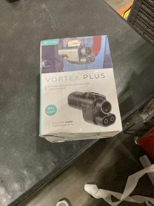 Photo 1 of Lectron NACS to CCS Electric Vehicle Adapter with Interlock - (500A/1,000V) - Compatible with Tesla Superchargers - CCS1 EV Fast Charging with Vortex Plus [Check Automaker for Compatibility] - UL 2252