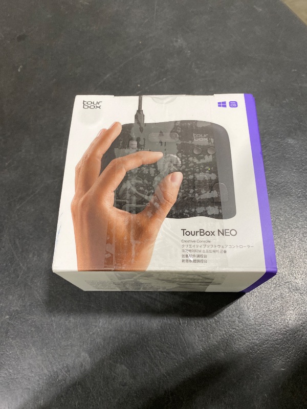 Photo 1 of TourBox NEO - Customizable Editing Controller, Photo Color Grading Illustration Speed Editor, Intuitive Control Boost Productivity, Programmable Keyboard for Adobe CSP and More, Works with Mac/PC