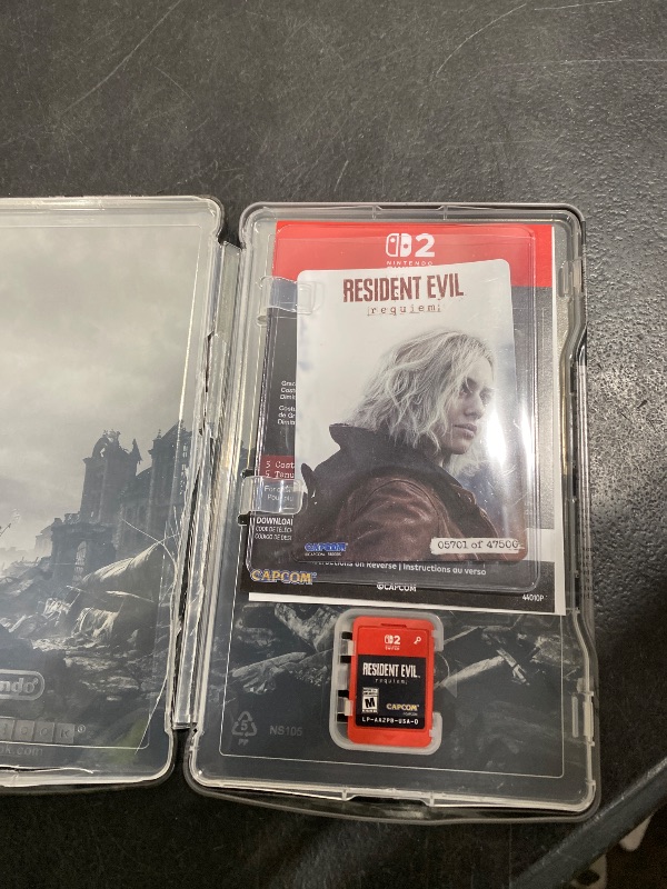Photo 1 of Resident Evil Requiem Deluxe Edition + Steelbook - Nintendo Switch 2