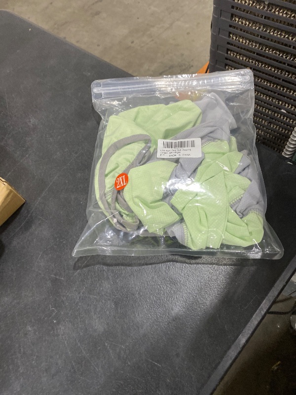 Photo 1 of Dog Sun Protection Cooling Suit UPF 50+, Quick-Dry Breathable Jumpsuit for Large & Medium Dogs, Outdoor Dirt-Resistant Shedding Control Pet Apparel (Chartreuse, 2X-Large)