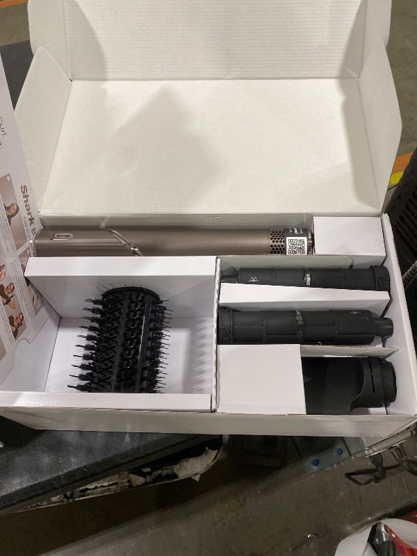 Photo 1 of Shark FlexStyle Air Styling & Drying System, Powerful Hair Blow Dryer & Multi-Styler with Auto-Wrap Curlers, Oval Brush, Concentrator Attachment, Mocha, HD431BR