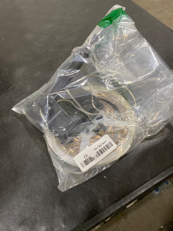 Photo 1 of Solar LED Strip Lights Outdoor String Light Waterproof 20FT 180LED Cuttable Tape Rope Solar Lighting for Garden Path, Deck, Yard, Stair, Step, Christmas Decorative Lighting 2 Packs