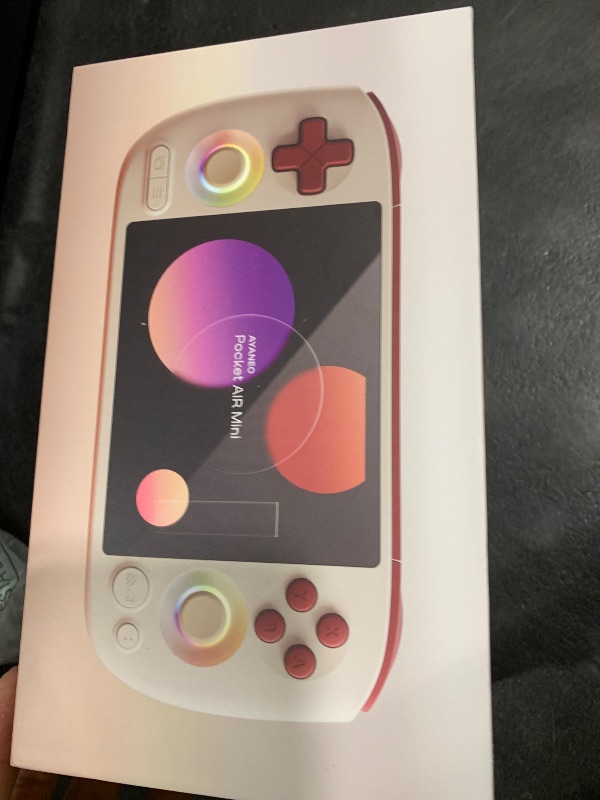 Photo 1 of AYANEO Pocket AIR Mini Android Handheld Game Console - 4.2" HD 4:3 Retro Gaming Screen, MTK G99 Octa-Core, Hall Effect Joystick & Triggers, Portable Gaming Device (Aurora Black, 3G+64G)