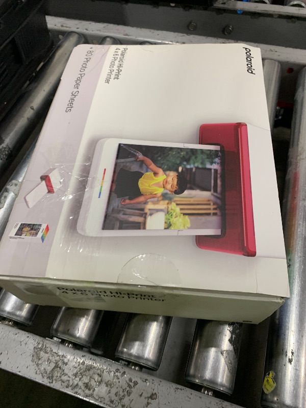 Photo 1 of Polaroid Hi-Print Bluetooth 4x6 Photo Printer + Photo Paper Bundle (80 Sheets Included) (6552)