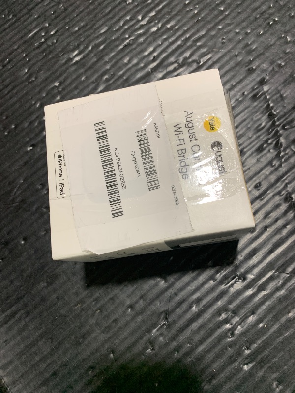 Photo 1 of August Home Connect Wi-Fi Bridge, Remote Access, Alexa Integration for Your August Smart Lock, white, 1.5 x 2.4 x 2.4"